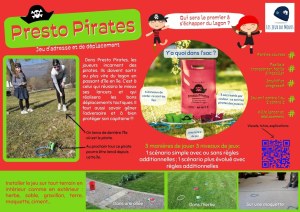 Jeu d'adresse Presto Pirates