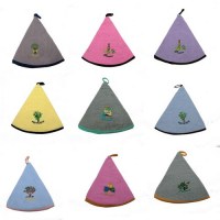 Essuies-mains rond éponge