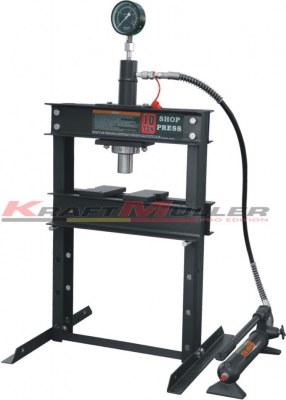 Presse de table hydraulique utilitaire KRAFTMULLER , capacité de 10 tonnes,