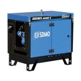 Groupe électrogène insonorisé monophasé diesel 5,2 kW SDMO