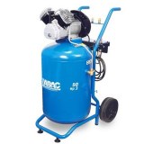 Compresseur d'air à piston bi-cylindre en "V" réservoir de 50 litres moteur de 3 CV ABAC