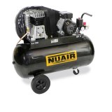 Compresseur d'air bi-étagé réservoir de 500 litres moteur triphasé de 7,5 CV NUAIR