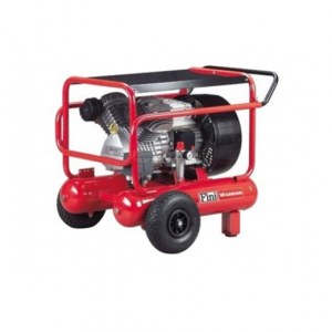 Compresseur d'air entrainement direct lubrifié cuves 2 x 10 litres moteur 4 CV FINI