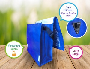 SACS VELO BLEUS PERSONNALISABLES