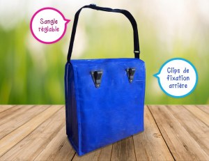 SACS VELO BLEUS PERSONNALISABLES