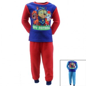 10x Pyjamas polaires Paw Patrol du 2 au 6 ans