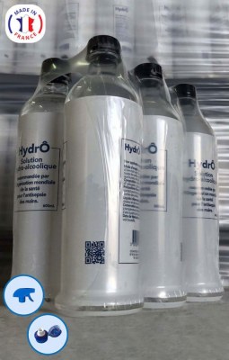 Gel hydroalcoolique made in France 600ml et 5L
