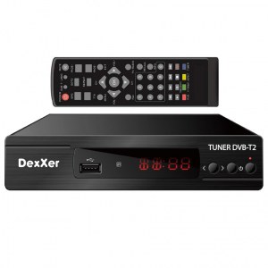 DÉCODEUR TÉLÉVISION TERRESTRE NUMÉRIQUE TV DVB-T JN-821T2