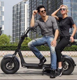 Prêt à être expédié : Vélo électrique 1 000 W, trottinette Wehawk X11, autonomie jusqu'...