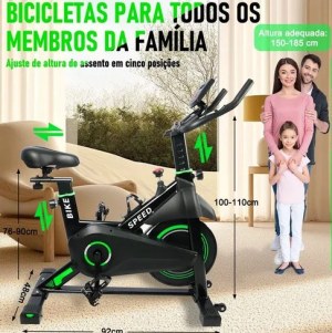 Prêt à expédier, vélo d'appartement spinning semi-professionnel jusqu'à 150 kg -50 % sur les ventes