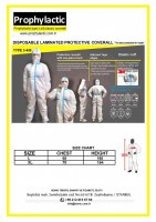 Combinaison de protection jetable