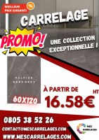 Carrelage 60x60 et 60x120 - Mat et Brillant - Pulpish Dark Grey