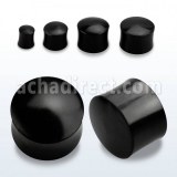 Grossiste Piercing Noir Corne Plugs
