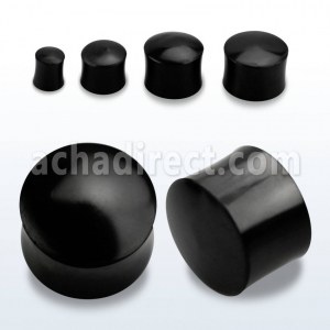 Grossiste Piercing Noir Corne Plugs