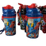22 Gourdes Disney 380 ml Réutilisable Super Mario - Spider Man  Avec cordon