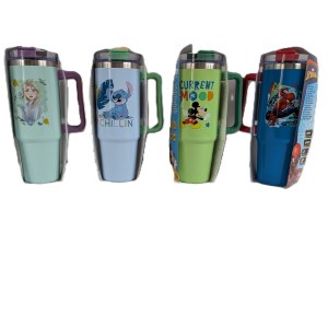 12 Gourdes isothermes avec poignée 900 ml  Disney Lot N°1
