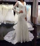 Grossiste Magnifique robe de marieé en dentelle