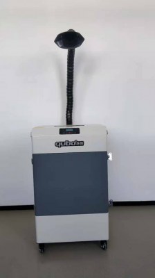 Aspirateur de fumée de soudure mobile 330W, débit d'air 450m3/h, filtration 99,9%