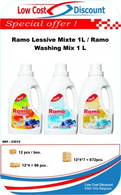 Lessive XXL 123 Lavage Couleur Universel mix in the box 4L3