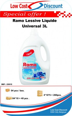 Lessive XXL 123 Lavage Couleur Universel mix in the box 4L3