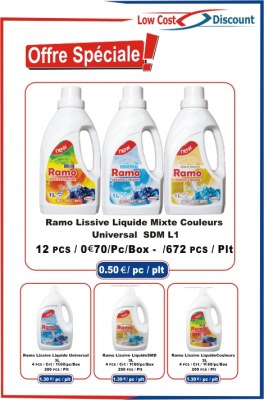 Ramo lessive /produit vaisselle