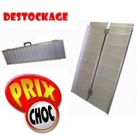 15 Rampes valise capacité : 270 kg double en aluminium largeur 1,20 m - Le lot