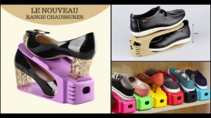 Nouveau Range chaussure rangement magique boite basket sneakers talons tennis