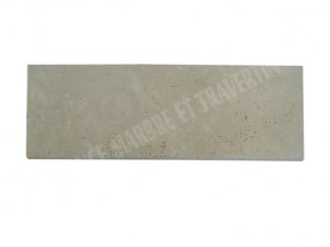 Travertin Beige Nez de Marche Arrondi 83x28,5 cm