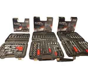 108 pièces Ensemble de douilles professionnelles Huttenberg
