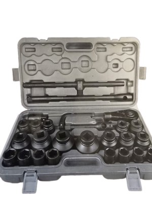 Huttenberg Jeu de douilles à chocs , 26 pièces, 3/4