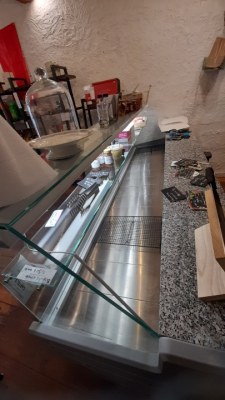 Vitrine comptoir réfrigérée