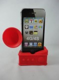 Lot de stock haut parleur silicon iphone4/4s