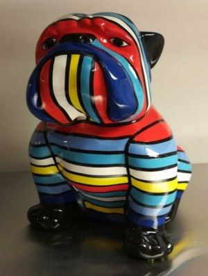 Bouledogue Résine 40 cm