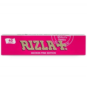 Papier A Rouler Slim Rizla Micron Pink X 50