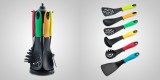 Ensemble Ustensile de cuisine 6 pcs sur support