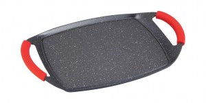 Poêle à griller - PLANCHA avec poignet silicone 47cm tous feux + induction