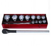 Coffret clé à cliquet carré 1 15PCS KRAFTMULLER