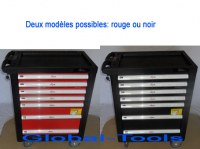 SERVANTE D'ATELIER 7 TIROIRS  151 OUTILS-GARANTIE-NEUVE