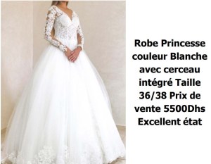 Vente de robe de mariée