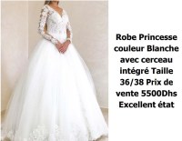 Vente de robe de mariée
