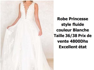 Vente de robe de mariée