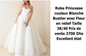 Vente de robe de mariée