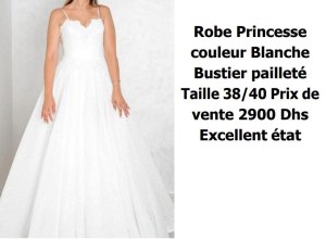 Vente de robe de mariée