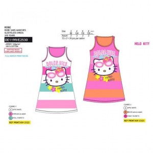 Robe HELLO KITTY 3/8 ANS