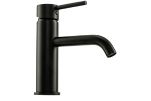 Robinet en zinc et céramique noir