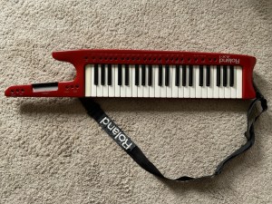 Roland AX-1 Red Keyboard Keytar MIDI Controller