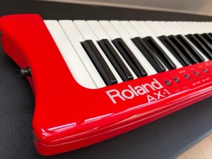 Roland AX-1 Red Keyboard Keytar MIDI Controller