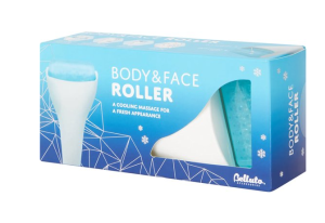 Lot de 4 Rouleaux de massage rafraichissant pour le corps et le visage NEUF