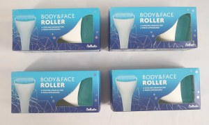 Lot de 4 Rouleaux de massage rafraichissant pour le corps et le visage NEUF