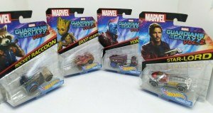 Hot Wheels MARVEL de Mattel - voiture avec différents personnages